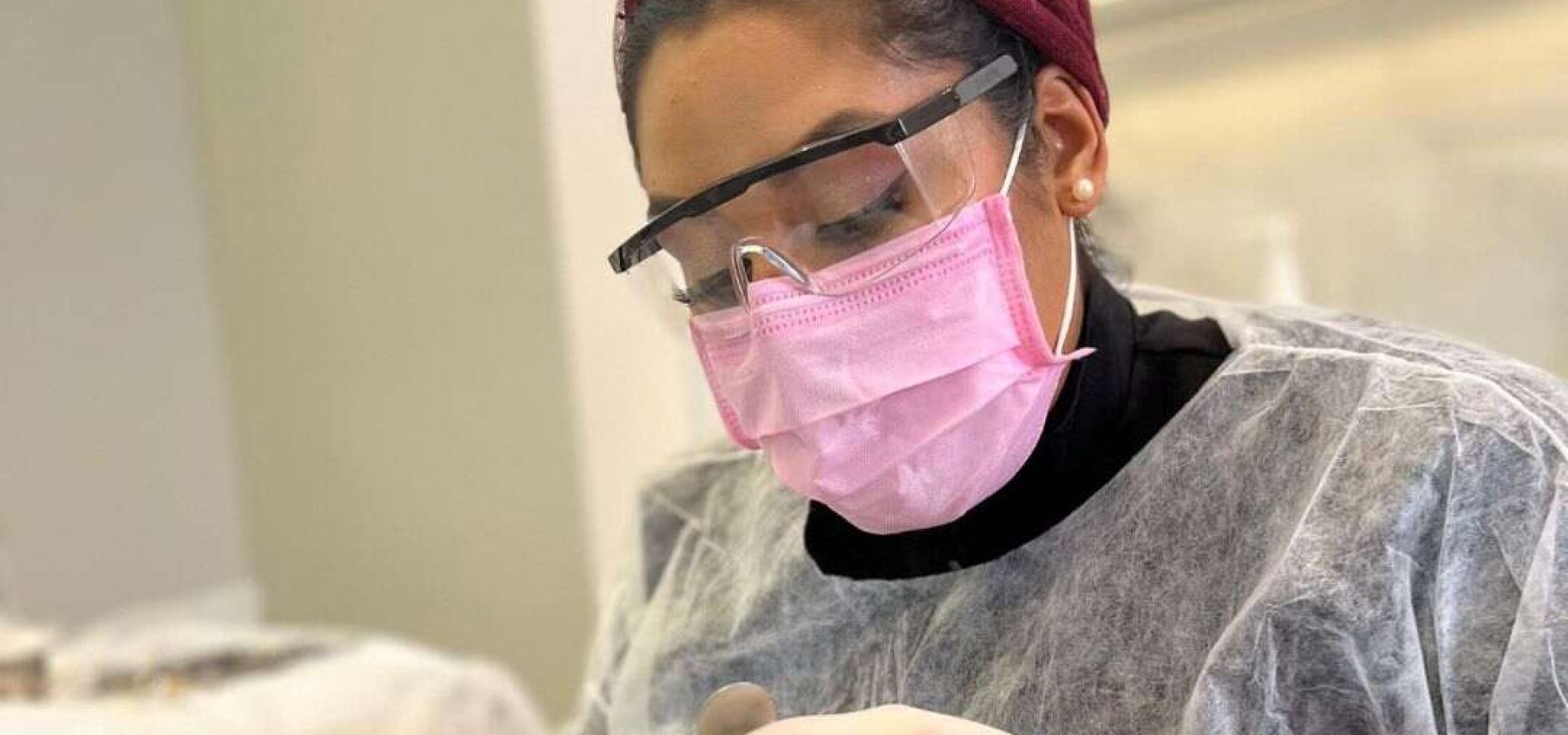 Aplicação Anestesia Cirurgia de Bichectomia em Florianopolis.